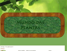 Tablet Screenshot of mundodaplanta.blogspot.com