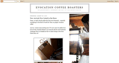 Desktop Screenshot of evocationcoffee.blogspot.com