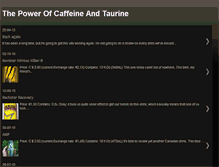 Tablet Screenshot of caffeinrules.blogspot.com