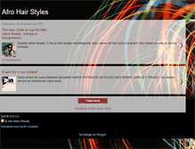 Tablet Screenshot of newafrohairstyles.blogspot.com