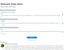 Tablet Screenshot of destateparks.blogspot.com