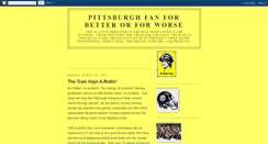 Desktop Screenshot of pittsburghfan.blogspot.com