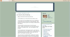 Desktop Screenshot of blindwanderings.blogspot.com