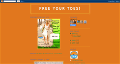 Desktop Screenshot of freeyourtoes.blogspot.com