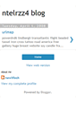 Mobile Screenshot of ntelrzz4.blogspot.com
