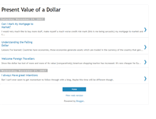 Tablet Screenshot of presentvalueofadollar.blogspot.com