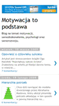 Mobile Screenshot of motywacja-to-podstawa.blogspot.com