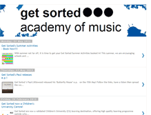 Tablet Screenshot of getsortedmusic.blogspot.com