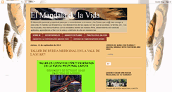 Desktop Screenshot of elmandaladelavida.blogspot.com