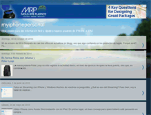 Tablet Screenshot of myiphonepersonal.blogspot.com