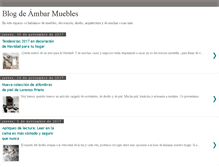 Tablet Screenshot of ambarmuebles.blogspot.com