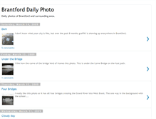 Tablet Screenshot of brantforddailyphoto.blogspot.com