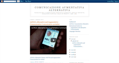 Desktop Screenshot of comunicazioneaumentativaalternativa.blogspot.com