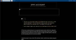 Desktop Screenshot of epn-account.blogspot.com