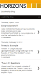 Mobile Screenshot of horizonsleadership.blogspot.com