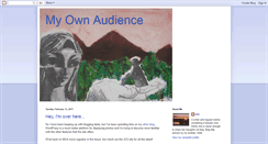 Desktop Screenshot of myownaudience.blogspot.com