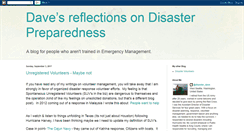 Desktop Screenshot of disaster-dave.blogspot.com