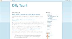 Desktop Screenshot of dillytaunt.blogspot.com