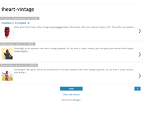 Tablet Screenshot of iheart-vintage.blogspot.com