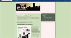 Desktop Screenshot of columbiametro.blogspot.com