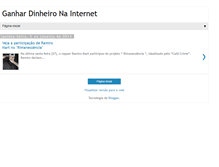 Tablet Screenshot of blogdodinheironanet.blogspot.com