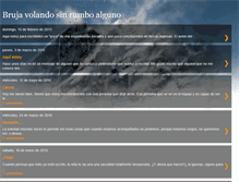 Tablet Screenshot of brujavolando.blogspot.com
