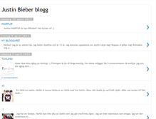 Tablet Screenshot of min-justinbieberblogg.blogspot.com