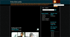 Desktop Screenshot of foto-artissexy.blogspot.com