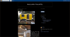 Desktop Screenshot of hallavafalafel.blogspot.com