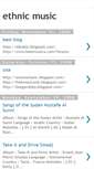 Mobile Screenshot of ethnicsong.blogspot.com