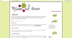 Desktop Screenshot of bloemandgrow.blogspot.com