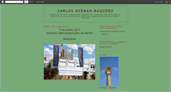 Desktop Screenshot of carlosgermanbaquero.blogspot.com