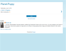 Tablet Screenshot of planet-puppy.blogspot.com