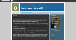Desktop Screenshot of afkloser.blogspot.com
