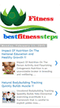 Mobile Screenshot of bestfitnesssteps.blogspot.com