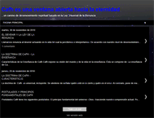 Tablet Screenshot of caminodedesenvovimientoespiritual.blogspot.com