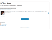 Tablet Screenshot of dtodoblog.blogspot.com
