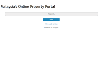 Tablet Screenshot of myproperty-mart1.blogspot.com