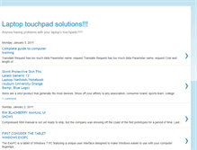 Tablet Screenshot of laptoptouchpad1.blogspot.com