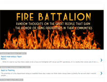 Tablet Screenshot of firebattalion.blogspot.com