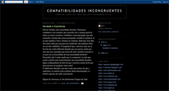 Desktop Screenshot of compatibilidadesincongruentes.blogspot.com
