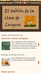 Mobile Screenshot of eltablondelaclasedelengua.blogspot.com