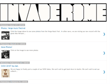 Tablet Screenshot of invaderome.blogspot.com
