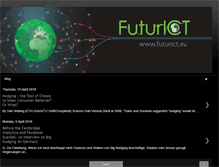 Tablet Screenshot of futurict.blogspot.com