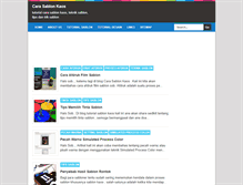 Tablet Screenshot of carasablonkaosdistro.blogspot.com