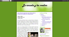 Desktop Screenshot of laescuelaylosmedios-jvg.blogspot.com