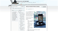 Desktop Screenshot of iphone-extreme.blogspot.com