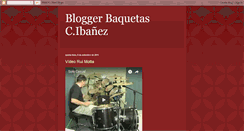 Desktop Screenshot of baquetascibanez.blogspot.com