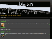 Tablet Screenshot of isladepan.blogspot.com