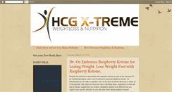 Desktop Screenshot of hcgxtremeweightloss.blogspot.com